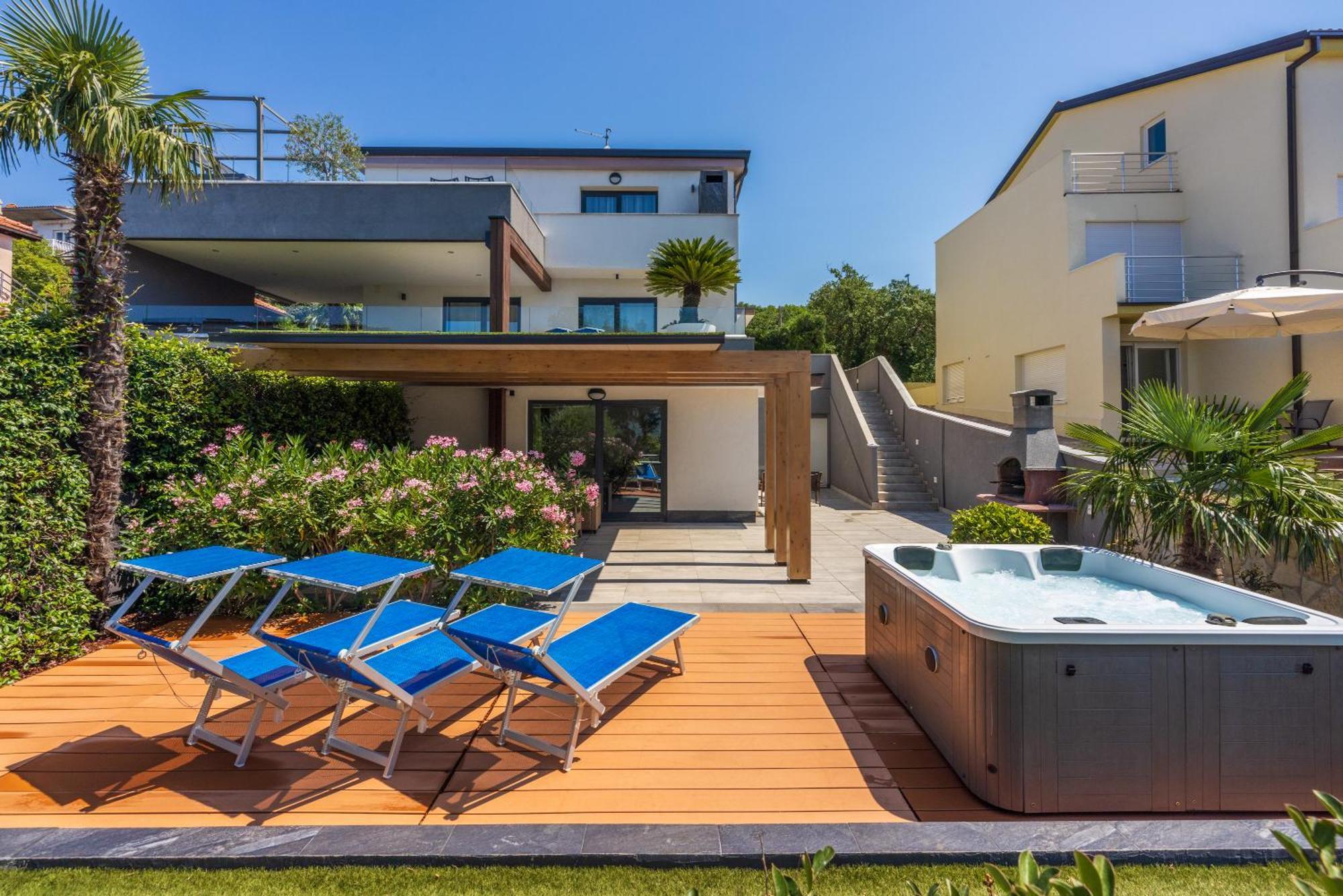 Apartmán Relax Derossi 2 Crikvenica Exteriér fotografie