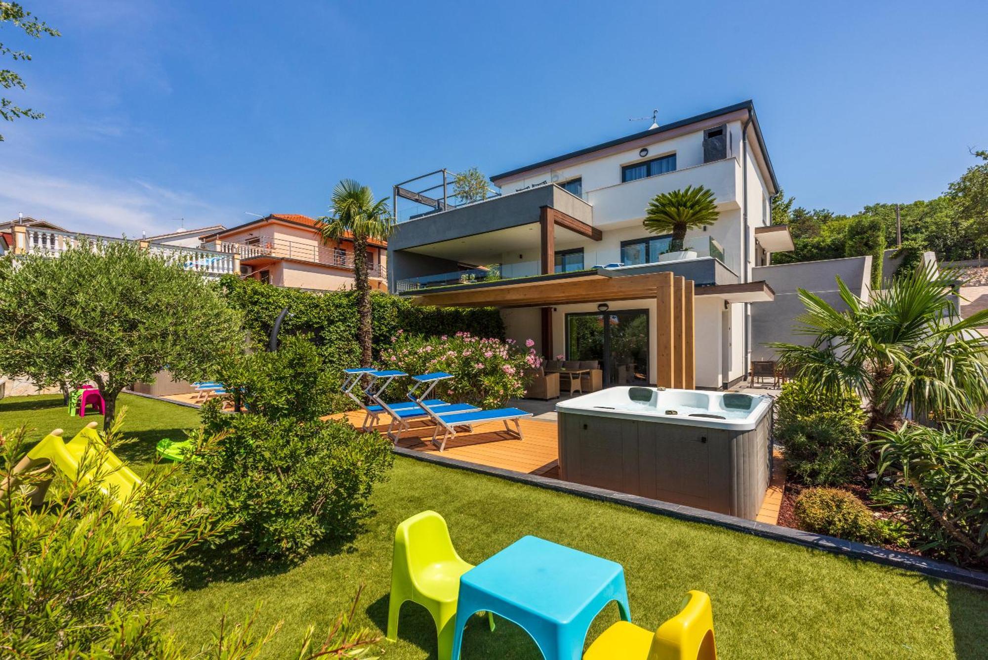 Apartmán Relax Derossi 2 Crikvenica Exteriér fotografie
